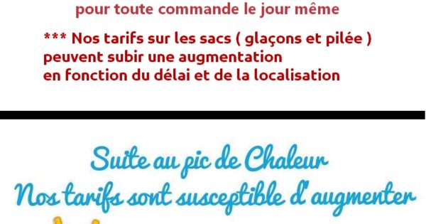 Chronoglaçons.fr : livraison de glaçons sur Paris et sa banlieue