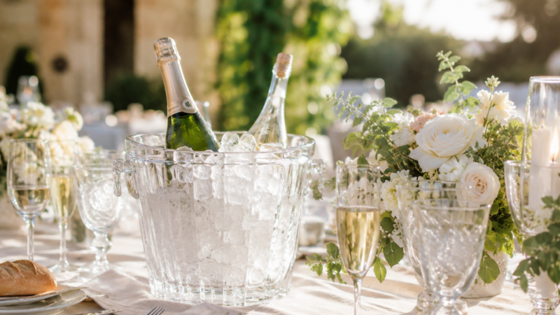 Mariage en été : combien de glaçons prévoir par invité ?